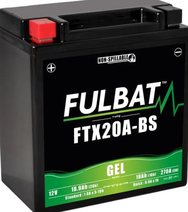 Akumulator żelowy Fulbat YTX20A-BS (bezobsługowy)
