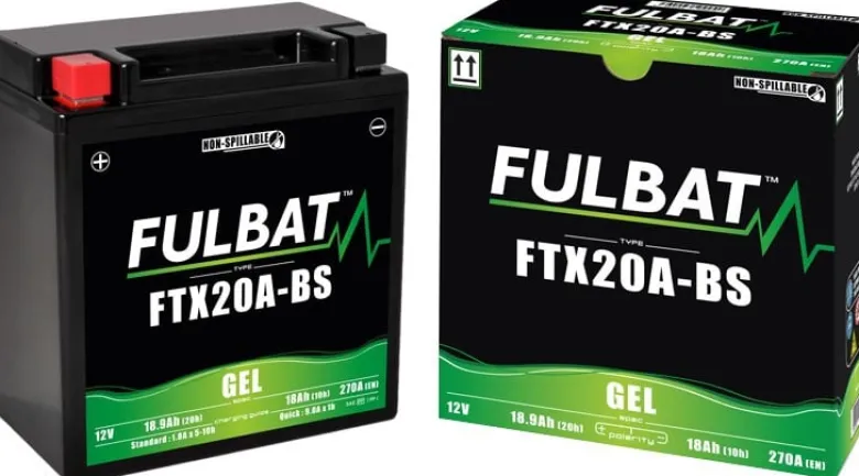 Akumulator żelowy Fulbat YTX20A-BS (bezobsługowy)