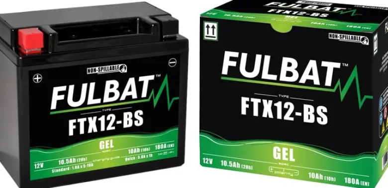 Akumulator żelowy Fulbat YTX12-BS (bezobsługowy)