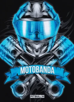 Bluza z kapturem Motobanda x Pitbull Chrome