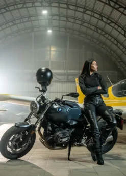 Damskie body Pando Moto BIA Black
