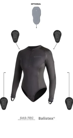 Damskie body Pando Moto Shell WW 02