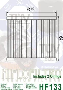 Filtr Oleju HF 133
