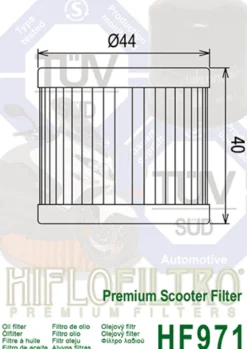 Filtr Oleju HF 971