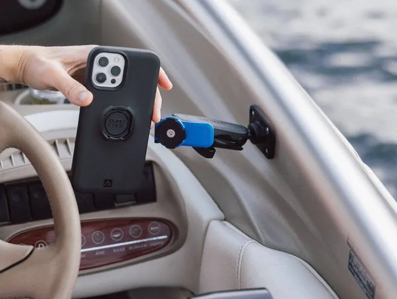 Głowica z dźwignią zwalniającą Quad Lock® 360