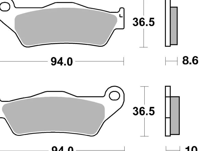 Klocki hamulcowe Brembo 07BB28