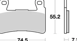 Klocki hamulcowe Brembo 07HO45