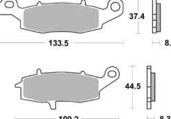 Klocki hamulcowe Brembo 07KA18