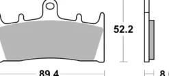 Klocki hamulcowe Brembo 07SU19