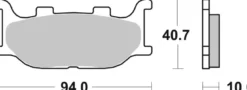Klocki hamulcowe Brembo 07YA34