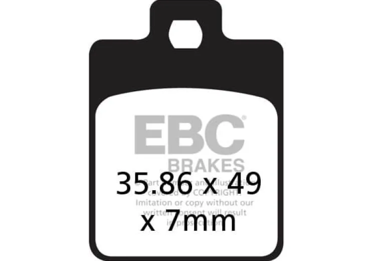 Klocki hamulcowe EBC SFA260 skuterowe