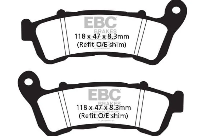 Klocki hamulcowe EBC SFA388 skuterowe