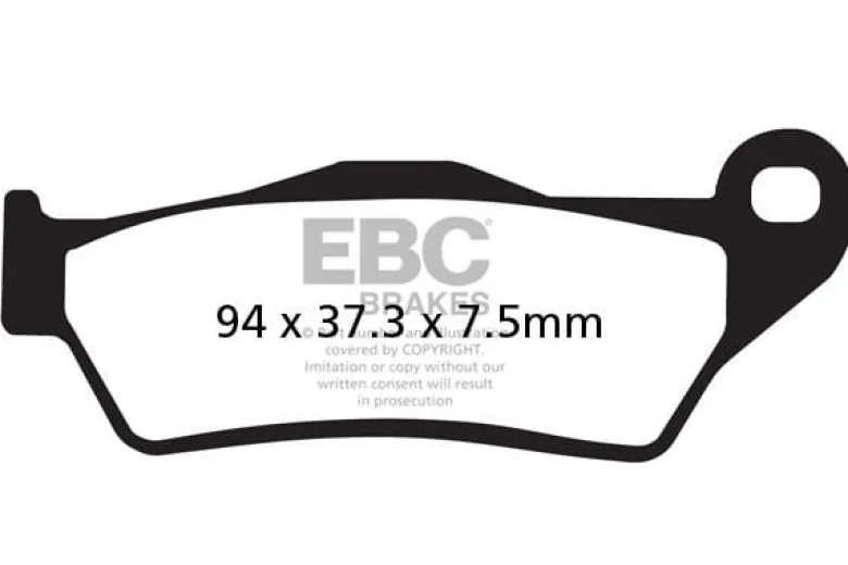 Klocki hamulcowe EBC SFA181 skuterowe