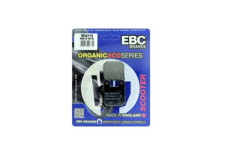 Klocki hamulcowe EBC SFA115 skuterowe