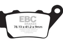 Klocki hamulcowe EBC SFA213 skuterowe
