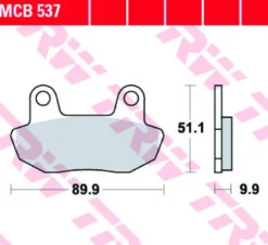 Klocki Hamulcowe TRW MCB537