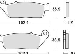 Klocki Hamulcowe TRW MCB677