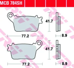 Klocki Hamulcowe TRW MCB784SH