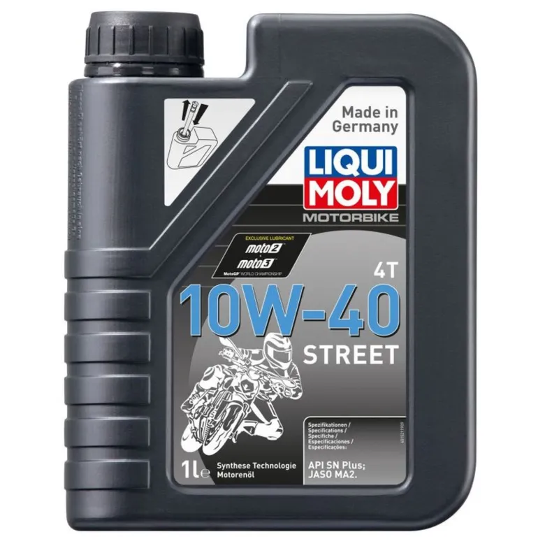LIQUI MOLY Olej silnikowy półsyntetyczny do motocykli 10W40 Street 4T