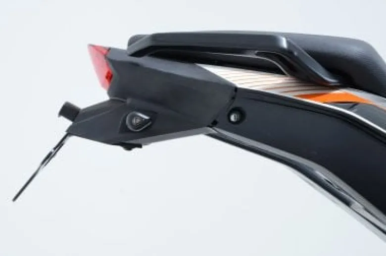 Mocowanie Tablicy Rejestracyjnej Rg Racing Ktm 125 / 200 Duke, 390 Duke Do 14- Black
