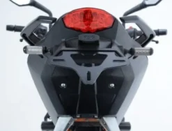 Mocowanie Tablicy Rejestracyjnej Rg Racing Ktm 125 / 200 Duke, 390 Duke Do 14- Black