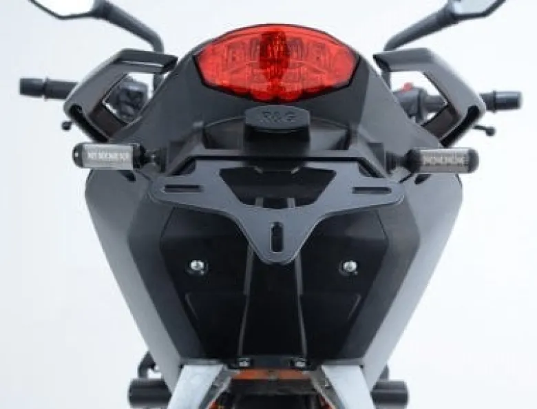 Mocowanie Tablicy Rejestracyjnej Rg Racing Ktm 125 / 200 Duke, 390 Duke Do 14- Black