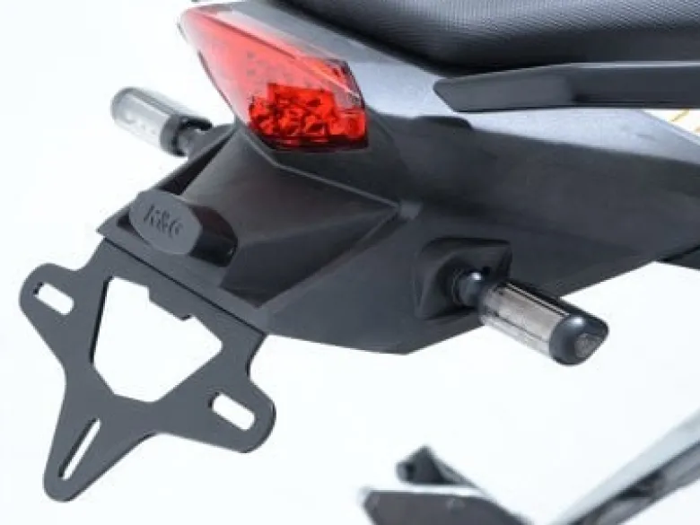 Mocowanie Tablicy Rejestracyjnej Rg Racing Ktm 125 / 200 Duke, 390 Duke Do 14- Black