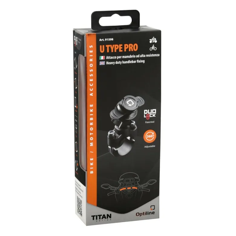 Mocowanie typu U na kierownicy LAMPA Titan Opti U Type Pro