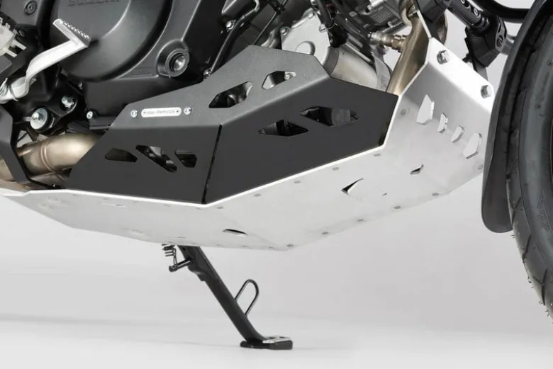 Osłona Silnika, Płyta Pod Silnik Sw-Motech V-Strom 1000 With Crash Bar, Black/Silver