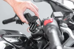 Peak Design Uchwyt Motocyklowy Do Telefonu Na Główkę Ramy - Czarny