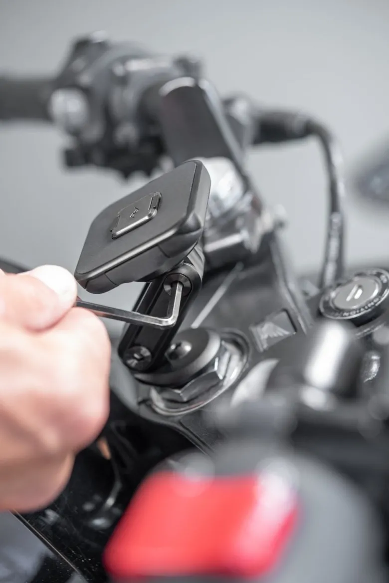 Peak Design Uchwyt Motocyklowy Do Telefonu Na Główkę Ramy - Czarny