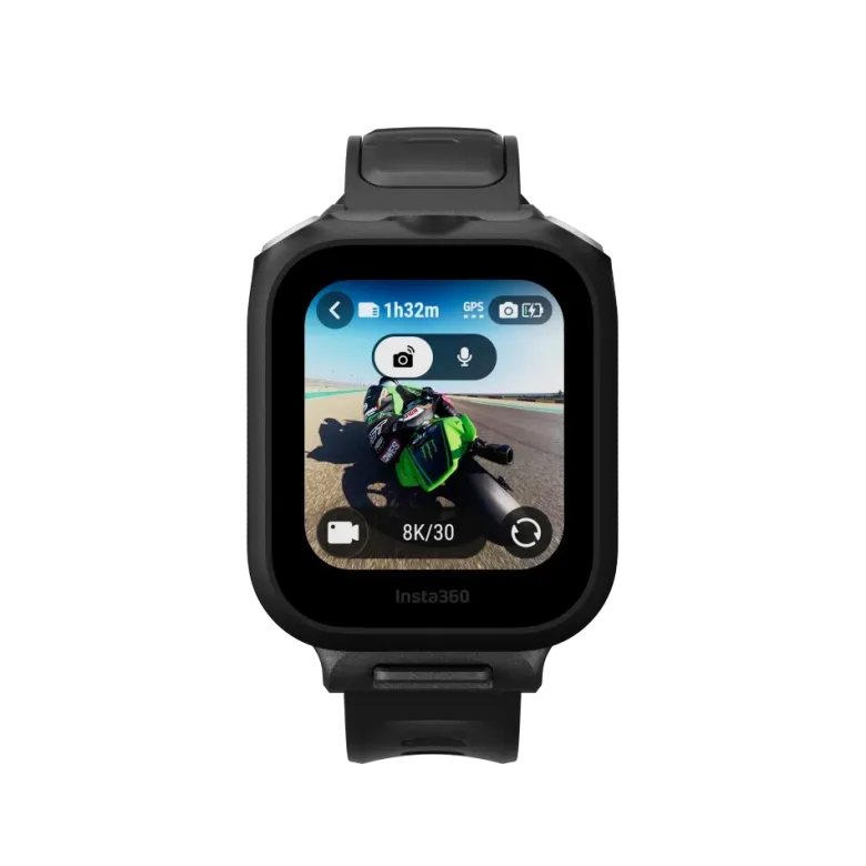 Pilot zdalnego sterowania Insta360 GPS Preview Remote z wbudowanym mikrofonem
