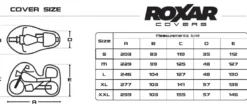 Pokrowiec na motocykl Roxar