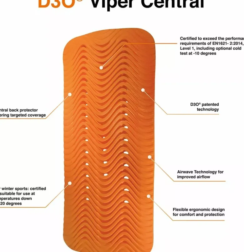 Protektor pleców Viper Central Back