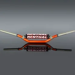 Renthal Kierownica 1,1/8 Cala (28,6mm) Mx Twinwall 994 Kolor Pomarańczowy Z Gąbką