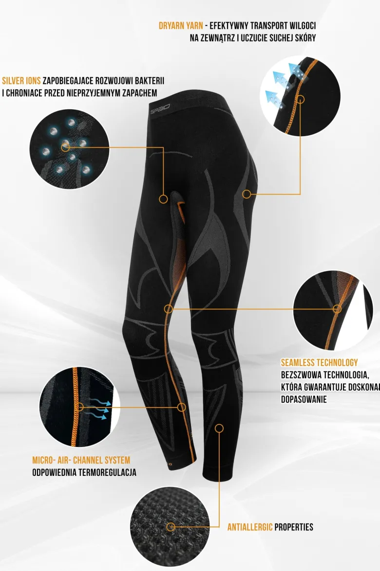 Spaio Legginsy Termoaktywne Extreme-Pro Damskie