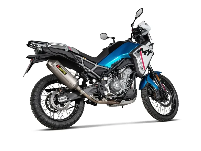 Tłumik Akrapovič Slip-on Line Titanium CFMOTO MT 450