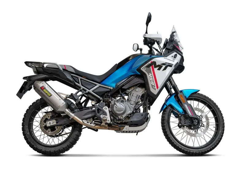 Tłumik Akrapovič Slip-on Line Titanium CFMOTO MT 450