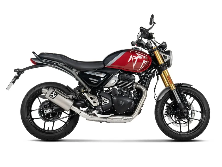 Tłumik Akrapovič Slip-on Line Titanium Triumph Scrambler/Speed 400