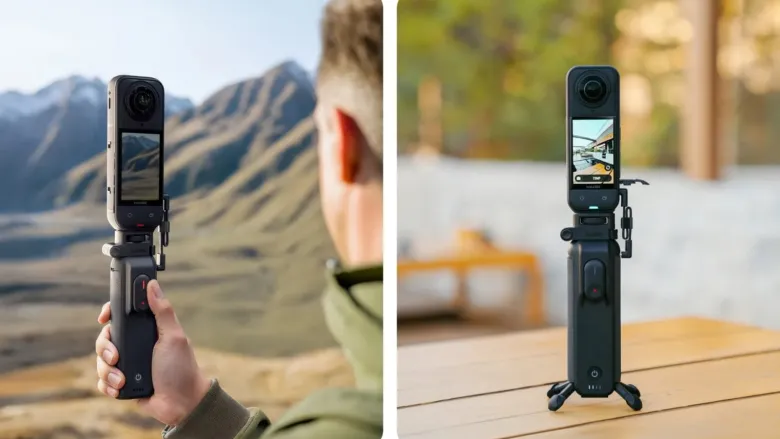 Uchwyt z zasilaniem Insta360 FOMO Power Handle