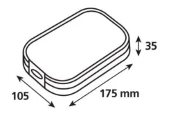 Uniwersalny futerał na smartfon LAMPA Opti Case