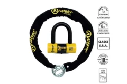 Zestaw Łańcuch Lasso Z Kłódką Xtrem Mini Auvray 12 Długość 120 Cm, Średnica 12 Mm